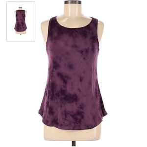 American Eagles soft and sexy purple tie-dye tank